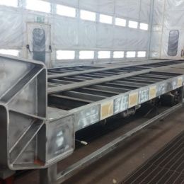 Telaio pronto per la verniciatura