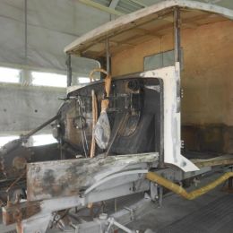 Restauro in corso di Lancia 3 RO